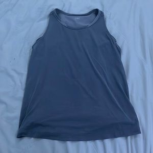 purple/camo athleta tank top L girl